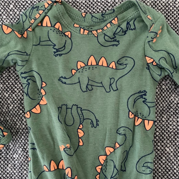 Carters Infant Boys 3 Piece Pajama Ensemble Size NB - Picture 7 of 16